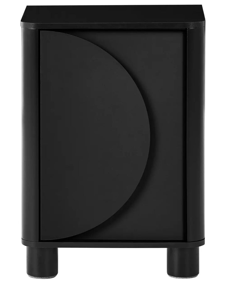 Bedside Table Black Markele