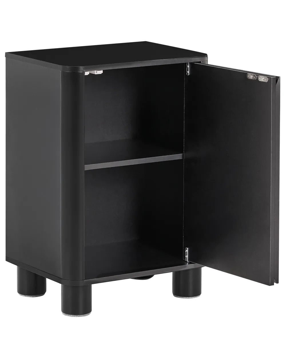 Bedside Table Black Markele