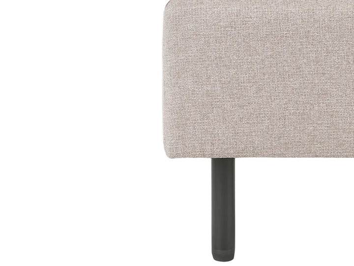 Modular Sofa 2 Seater Fabric Beige Nyhan