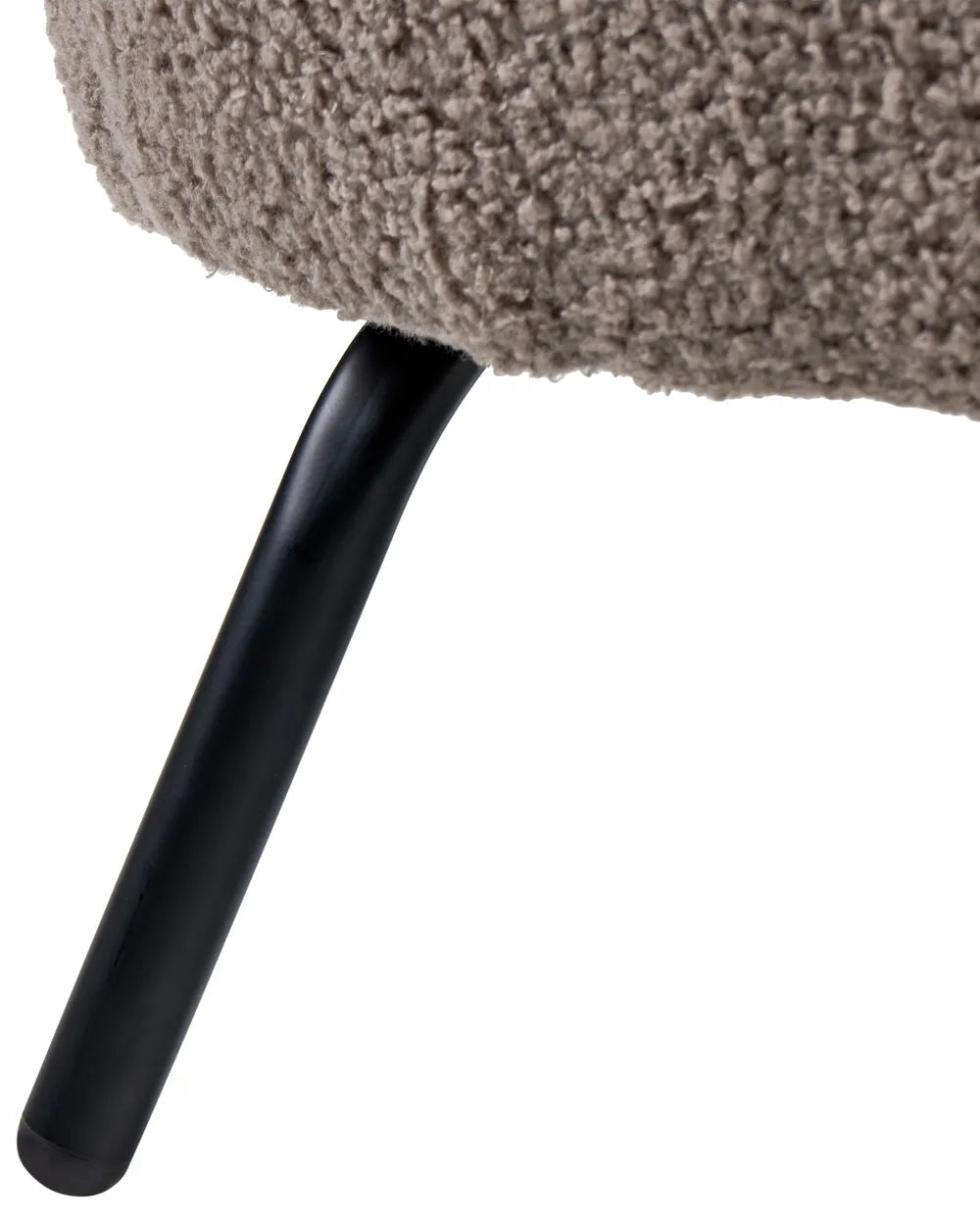 Armchair Boucle Taupe Mykel