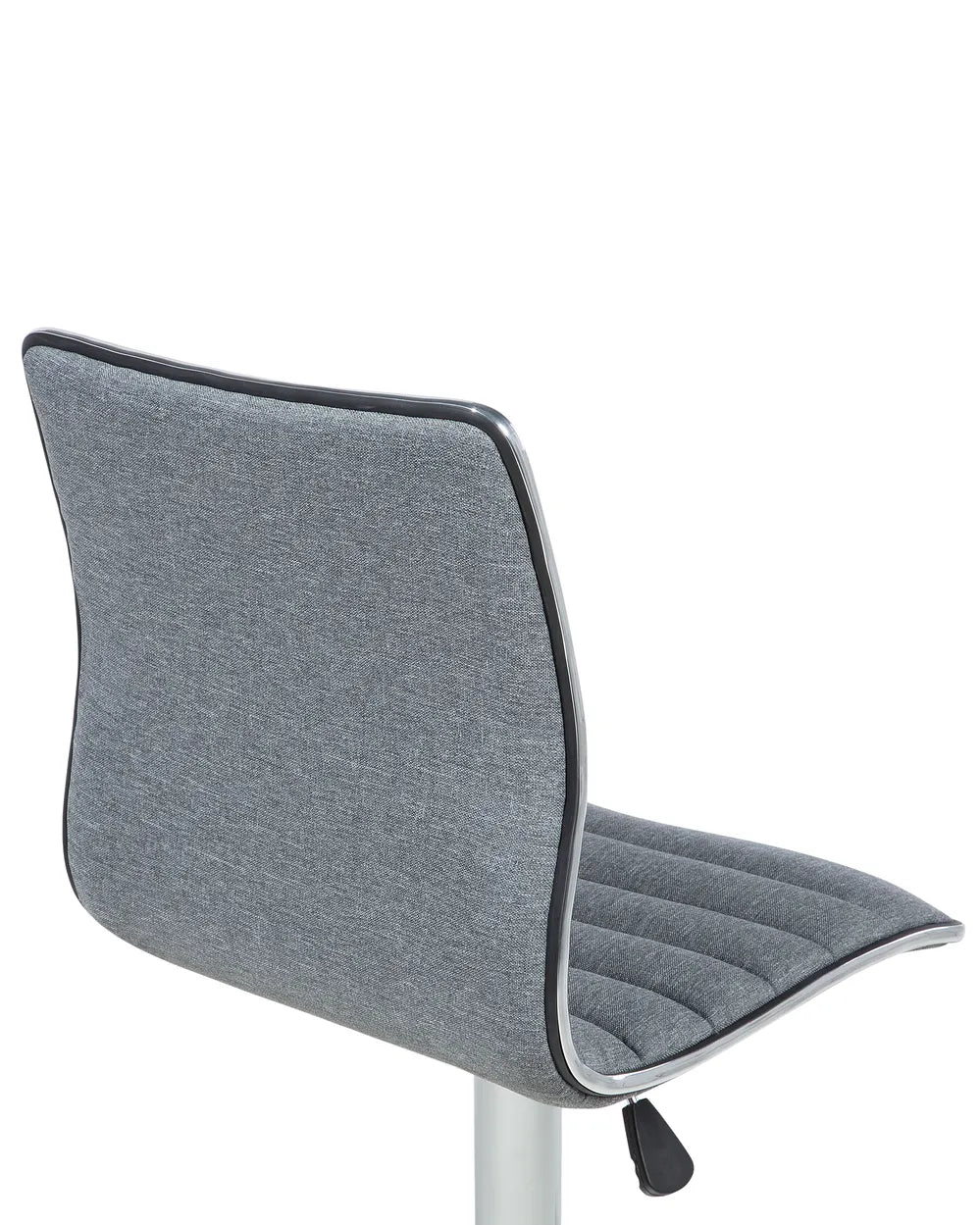 Set of 2 Bar Chairs Swivel Grey Sydney