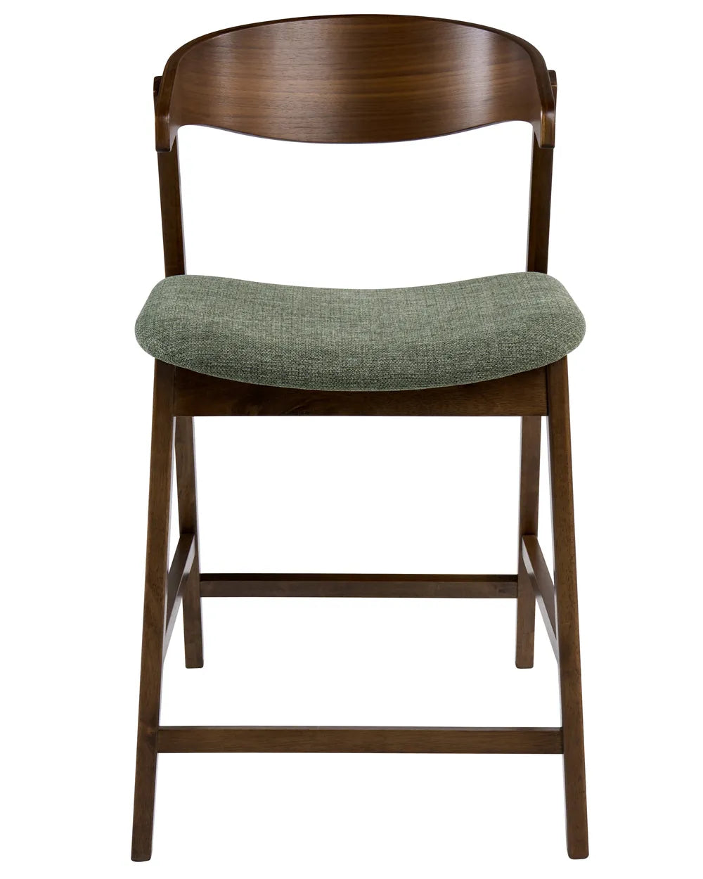 Set of 2 Bar Chairs Dark Green/ Brown Cassina