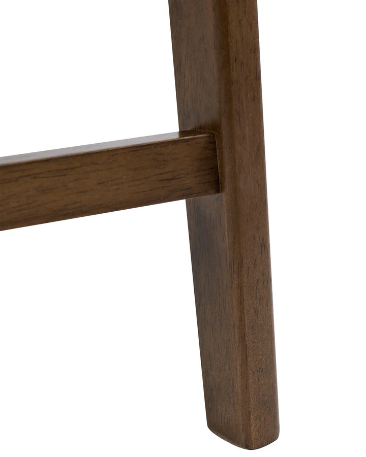 Set of 2 Bar Chairs Brown/ Beige Cassina
