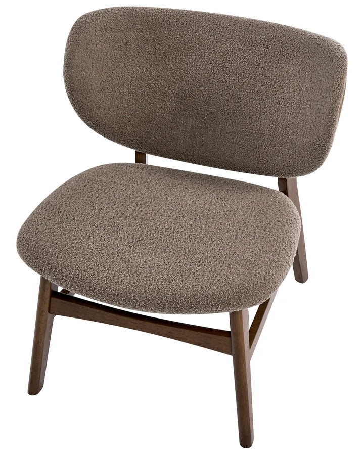 Armchair Boucle Taupe Jo