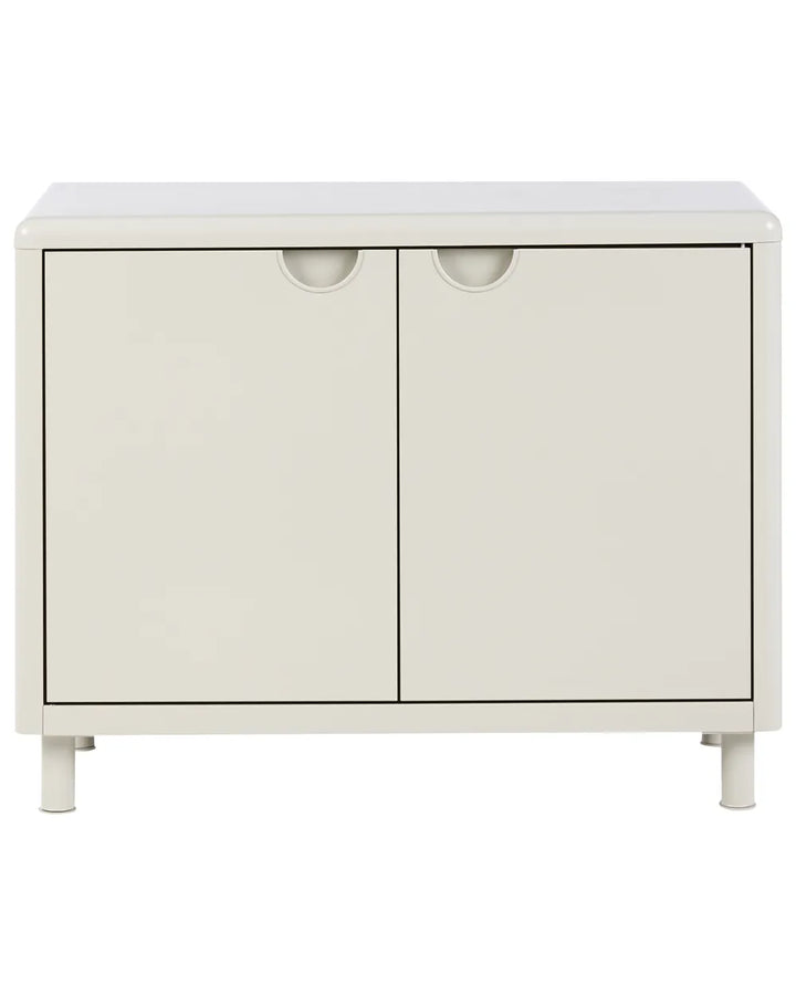 2 Door Sideboard Light Beige Madelina