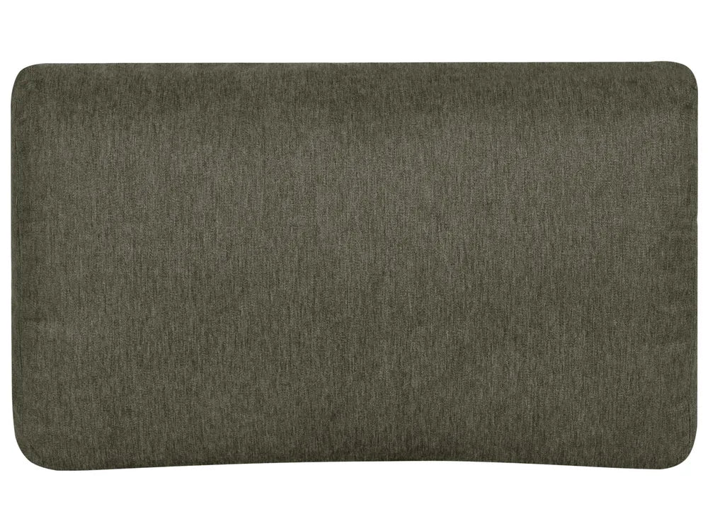 Living Room Set 4 Seater Fabric Green Santorini
