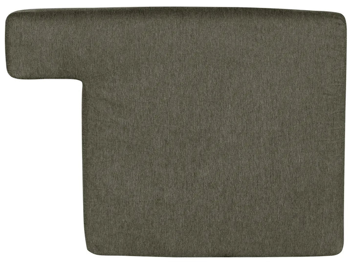 Living Room Set 4 Seater Fabric Green Santorini