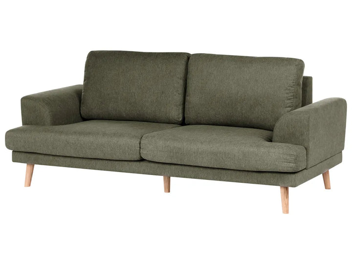 Modern green fabric seating set