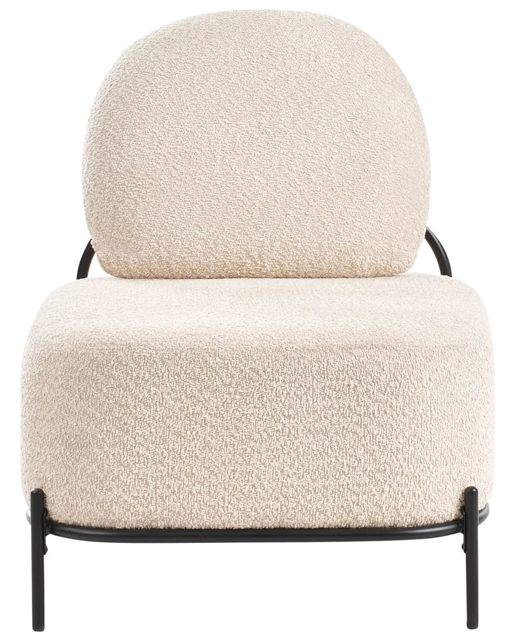 Armchair Fabric Beige Galveston