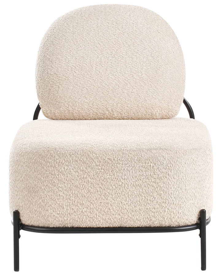 Armchair Fabric Beige Galveston