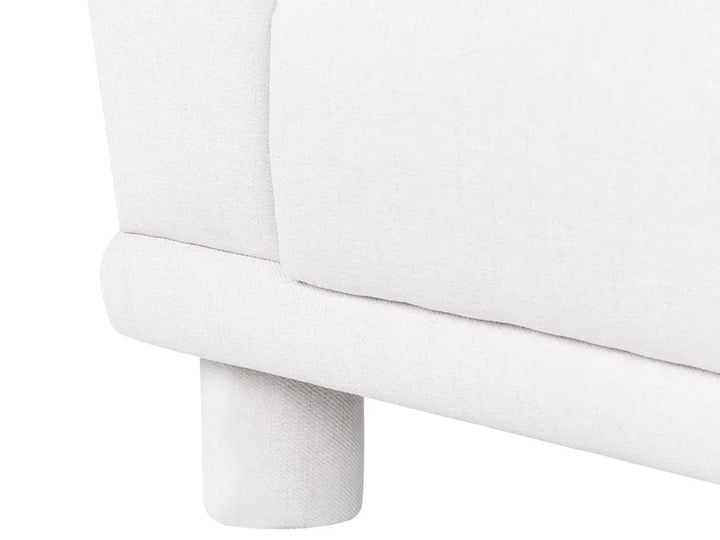 Sofa 3 Seater Fabric Off-White Dawsey