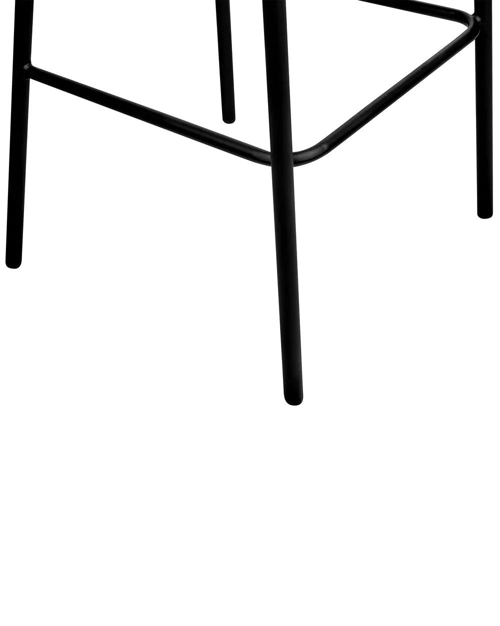 Set of 2 Bar Chairs Boucle White Meuble