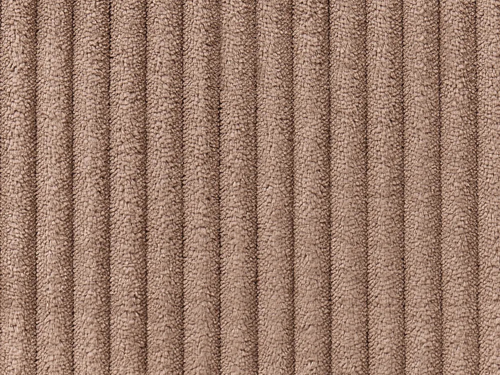 1-Seat Section Sand Beige Corduroy Ilkeston