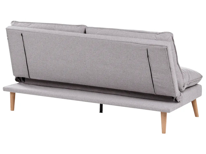 Sofa Bed 3 Seater Fabric Grey Ayjah