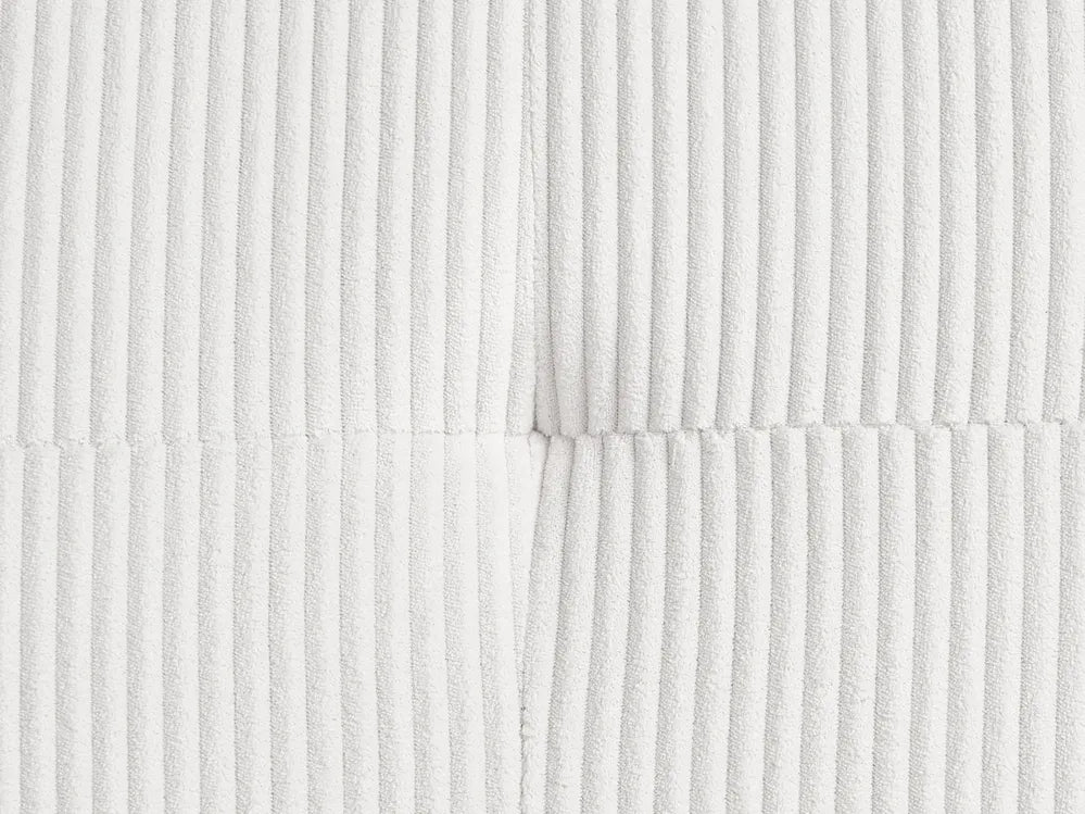 Chaise Longue Corduroy Off-White Nikodemos