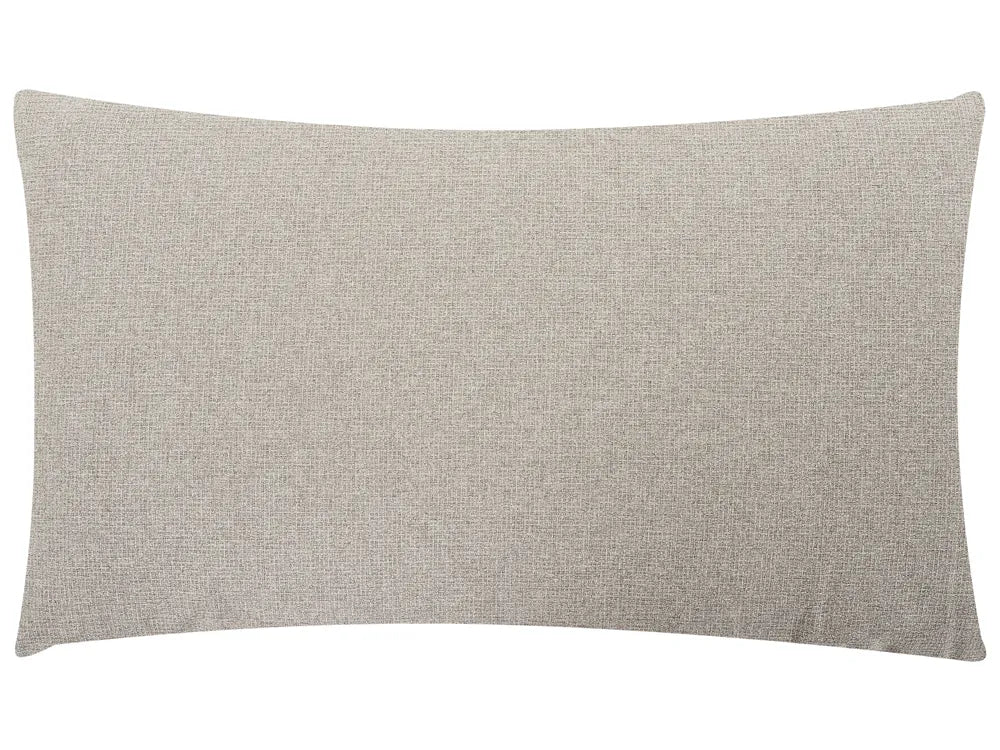 Corner Sofa Bed 3 Seater Fabric Beige with Storage Left Hand Jaydin