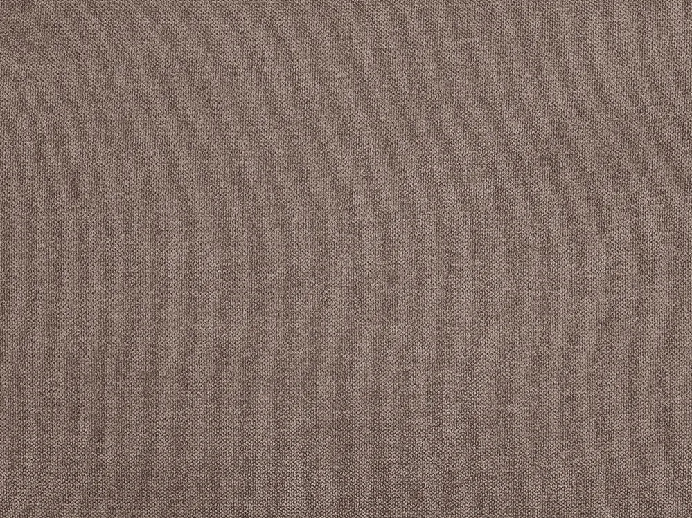 Corner Sofa Bed 3 Seater Fabric Brown with Storage Left Hand Jaydin
