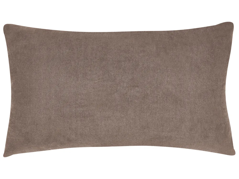 Corner Sofa Bed 3 Seater Fabric Brown with Storage Left Hand Jaydin