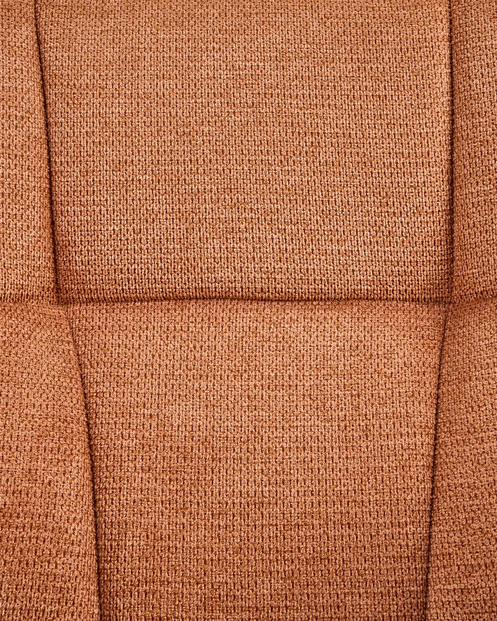 Swivel Armchair Fabric Orange Duna