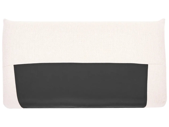 Sofa 3 Seater Fabric Off-White Damika