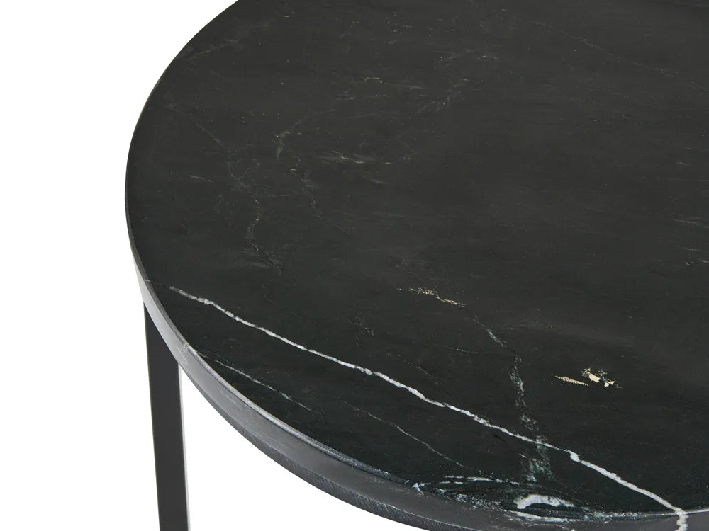 Side Table Marble Black Vanesa