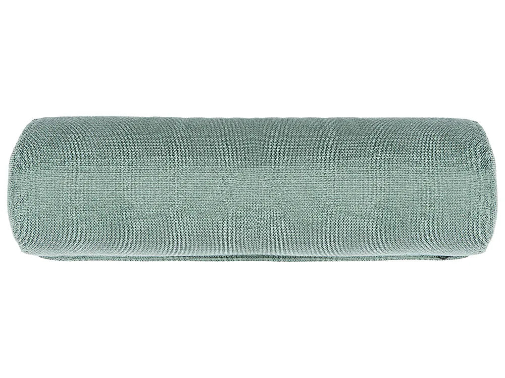 Corner Sofa Bed 3 Seater with Storage Fabric Light Green Right Hand Brittanni