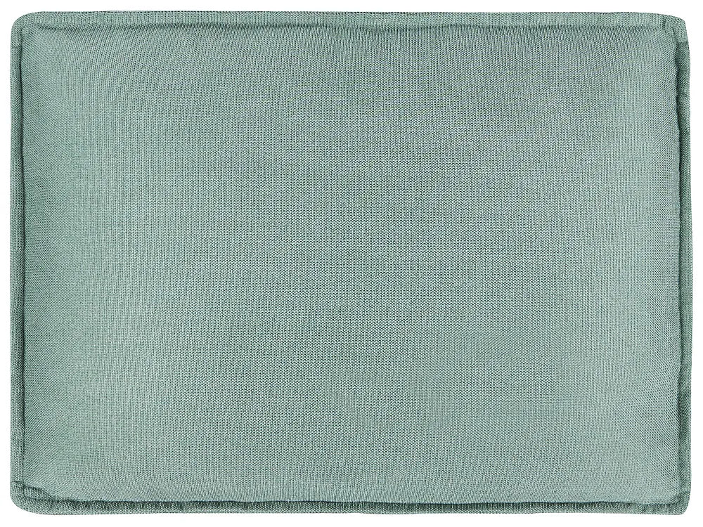 Corner Sofa Bed 3 Seater with Storage Fabric Light Green Left Hand Brittanni