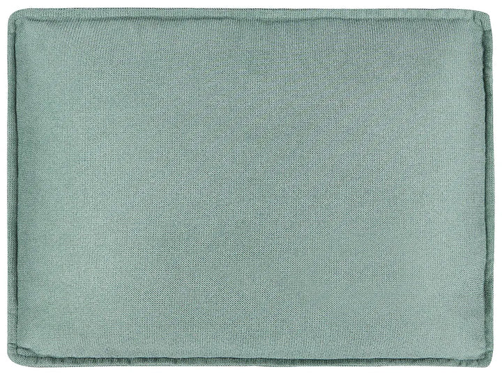 Corner Sofa Bed 3 Seater with Storage Fabric Light Green Left Hand Brittanni