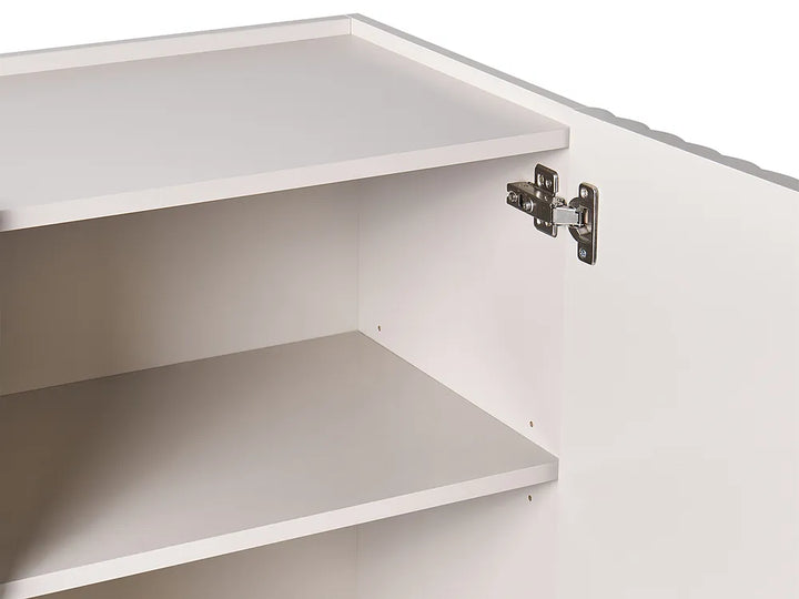 3 Door Sideboard Light Beige Cosette