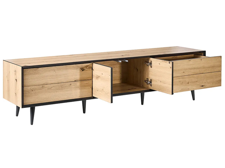TV Stand Light Brown Kimblery