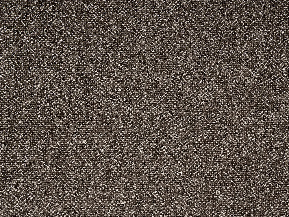 Living Room Set 6 Seater with Ottoman Fabric Brown Latichia