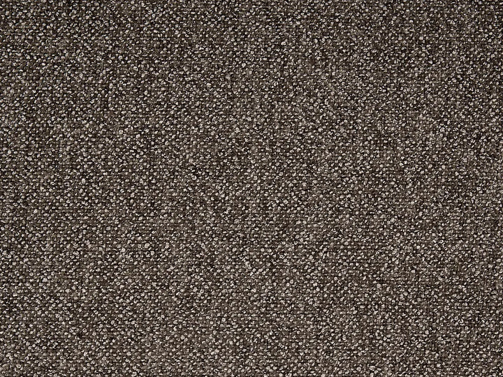 Living Room Set 6 Seater with Ottoman Fabric Brown Latichia