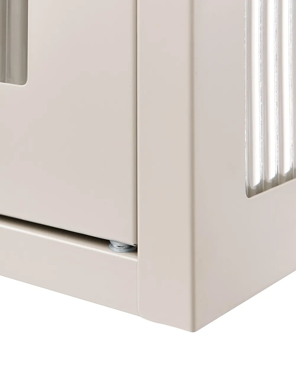 Wall Cabinet 60 cm Metal Beige Danaysha