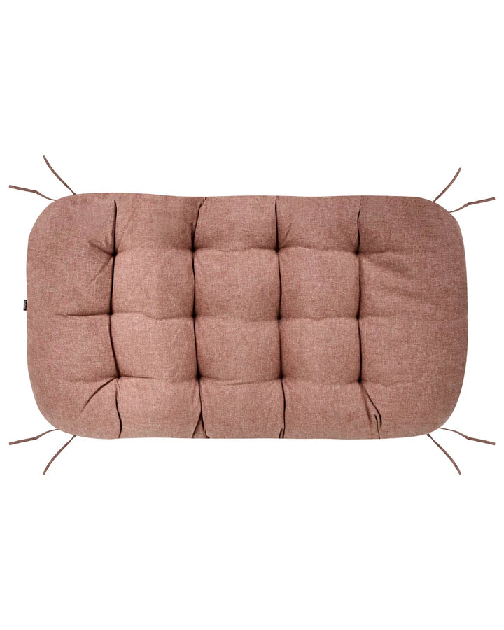 Hanging Chair with Stand Metal Brown Assiatou