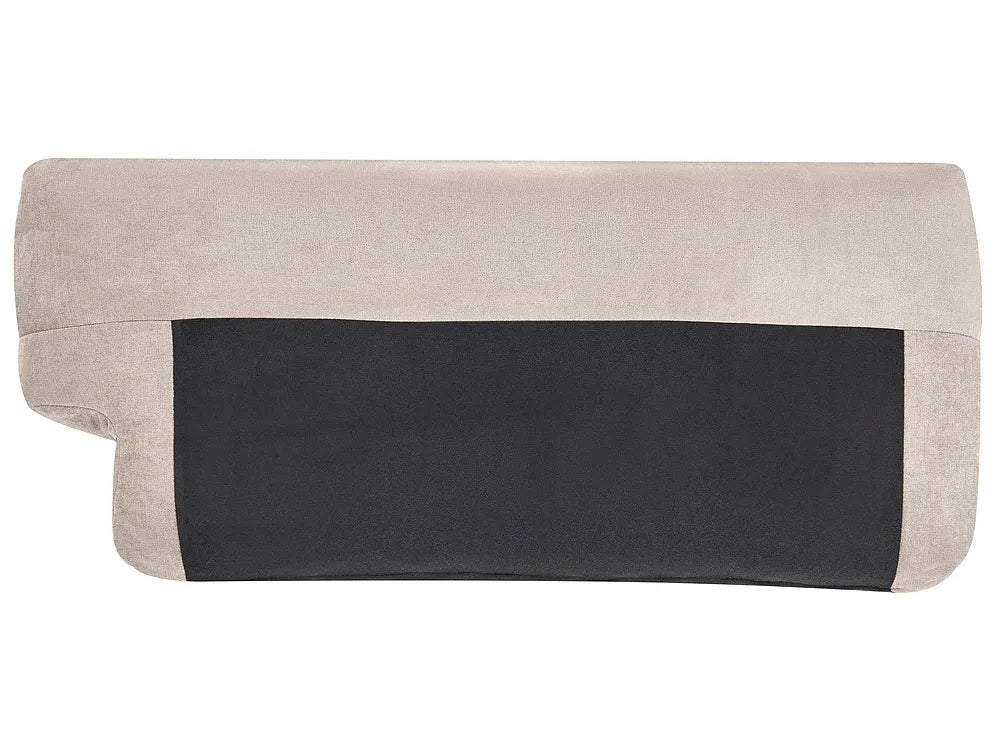 Sofa 3 Seater Chenille Beige Clarice