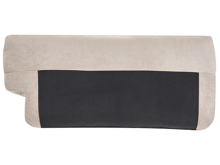 Sofa 3 Seater Chenille Beige Clarice