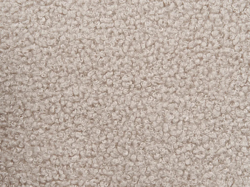Living Room Set 5 Seater Boucle Beige Rochdale