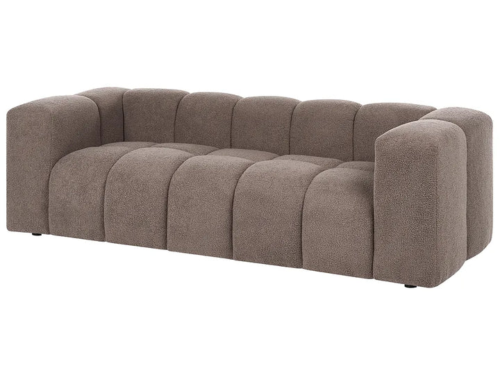 Sofa 3 Seater Boucle Taupe Rochdale