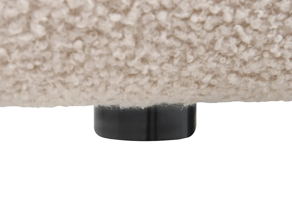 Sofa 3 Seater Boucle Beige Rochdale