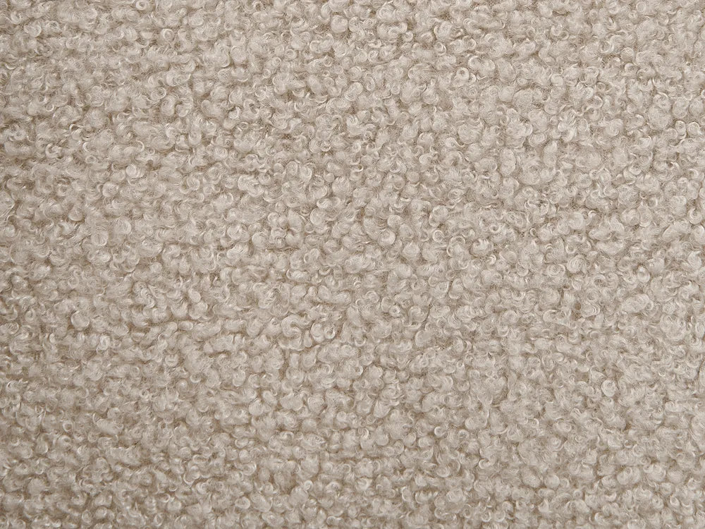 Sofa 3 Seater Boucle Beige Bolton