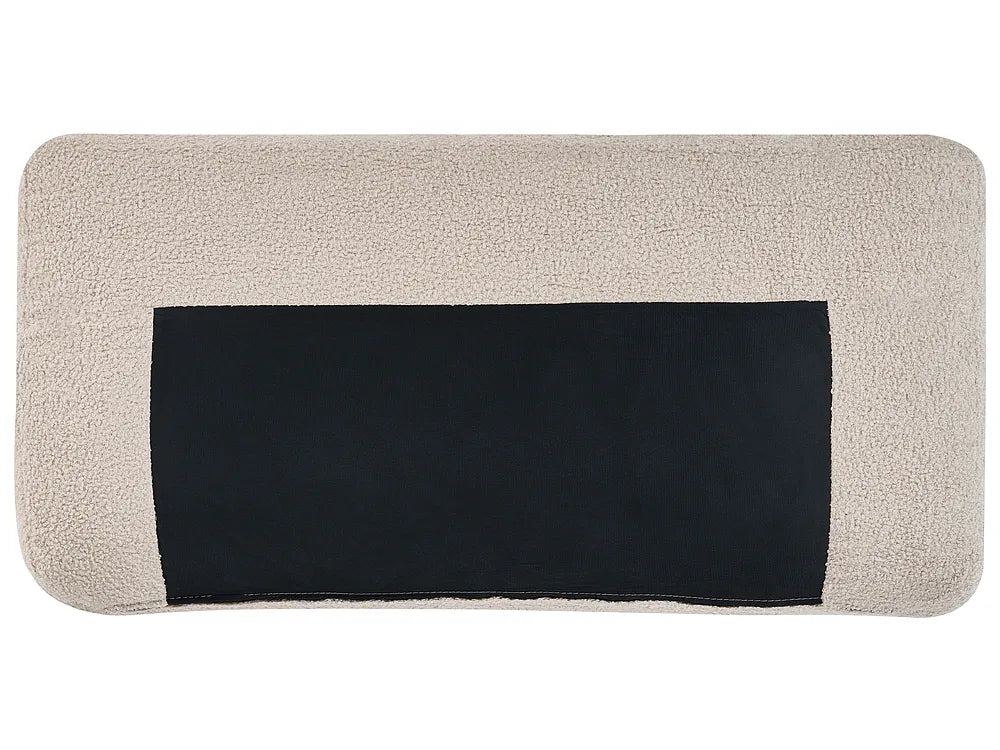 Sofa 3 Seater Boucle Beige Bolton