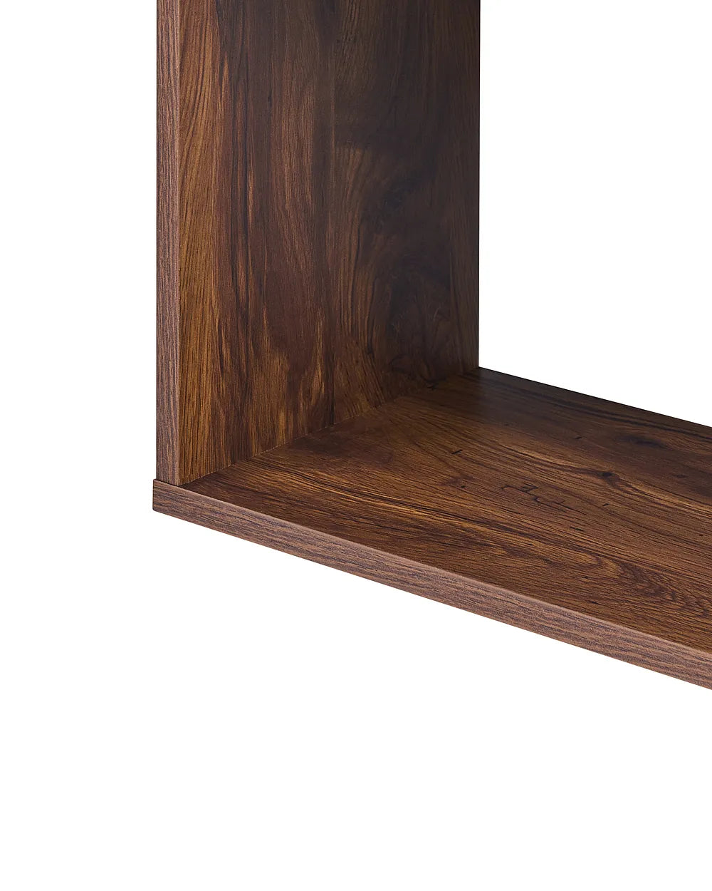 6 Tier Bookcase 191 cm Dark Brown Ezra
