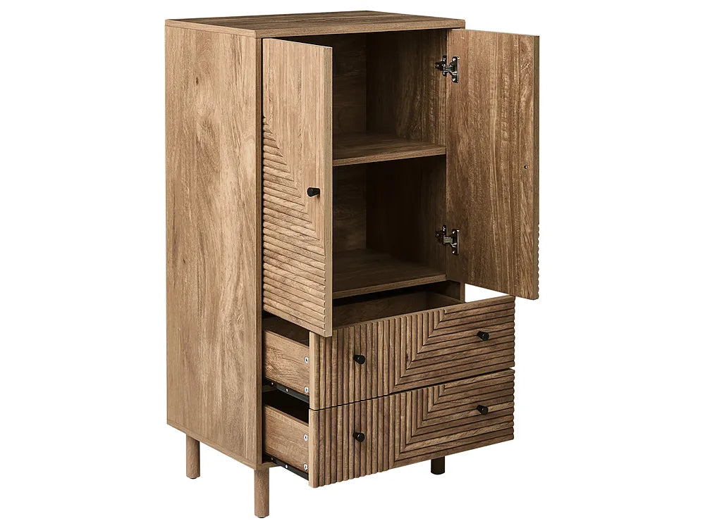 Cabinet Light Brown Nina