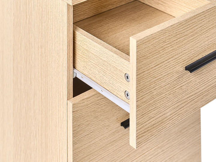 5 Drawer Chest Light Brown Aadam