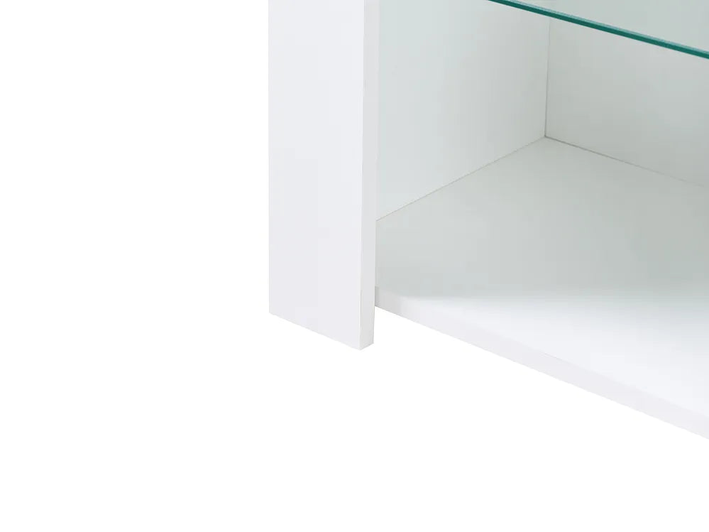 Sideboard with LED White Alpena
