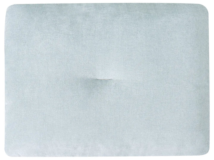 Sofa 4 Seater Faux Linen Light Blue Azori