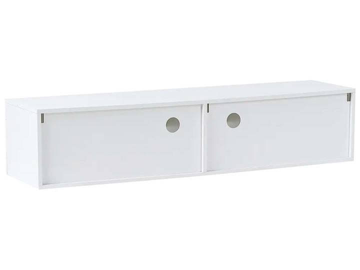 TV Stand with LED White Zukowski