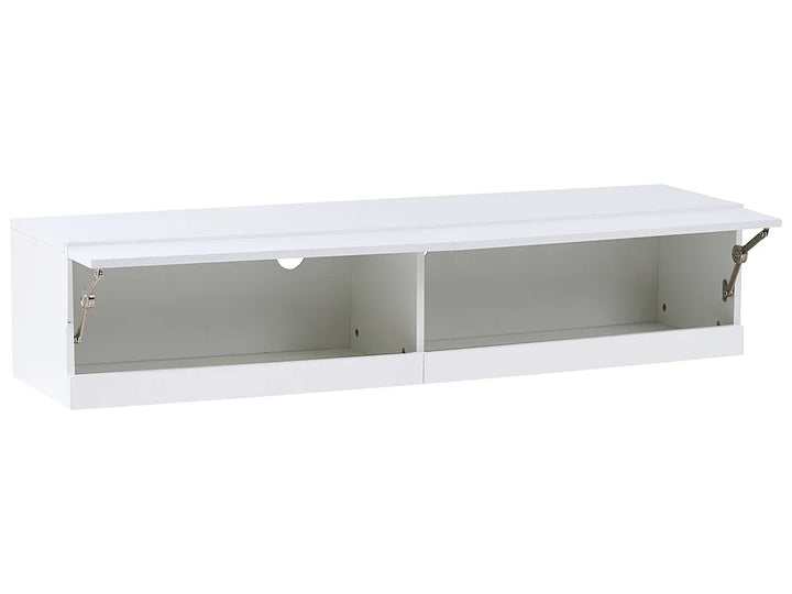 TV Stand with LED White Zukowski