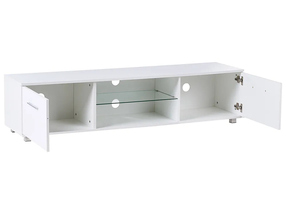 TV Stand with LED White Corretta