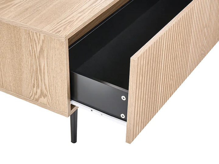 TV Stand Light Ash Wood Travero